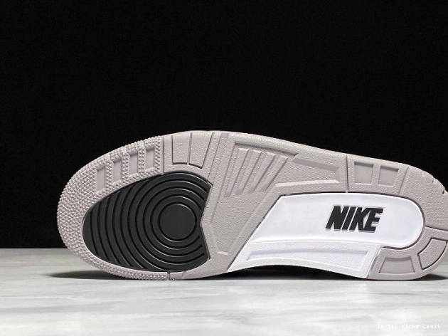 Grey Jordan Black Tinker Air 3 Cement CK4348-007 0806